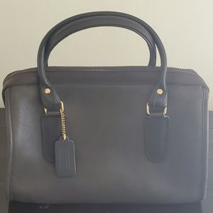 Coach small leather satchel